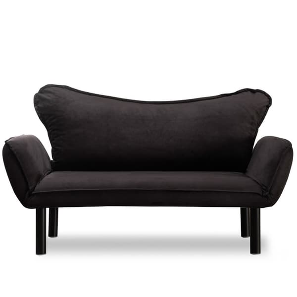 Chic Home Chloe 2-istuttava vuodesohva 140 cm, musta