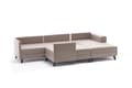 Pikkukuva 6 / 9: Chic Home Elsa kulmavuodesohva divaanilla 300x202 cm, vaaleanbeige
