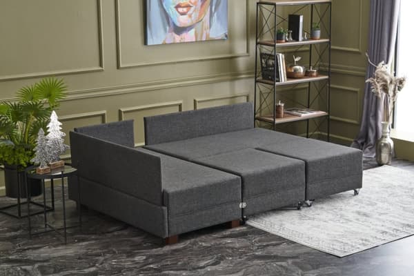 Chic Home Floora kulmavuodesohva 210x280 cm L, antrasiitti