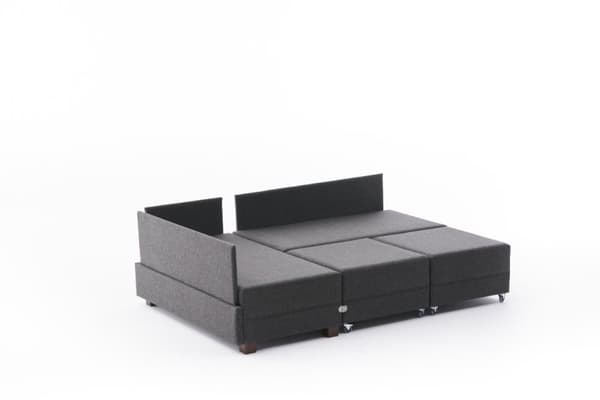 Chic Home Floora kulmavuodesohva 210x280 cm L, antrasiitti
