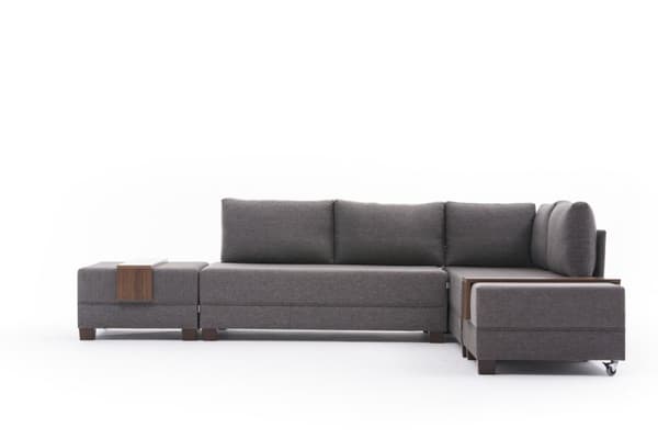 Chic Home Floora kulmavuodesohva 210x280 cm R, harmaa