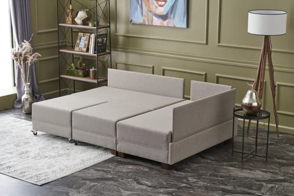 Chic Home Floora kulmavuodesohva 210x280 cm R, vaaleanbeige