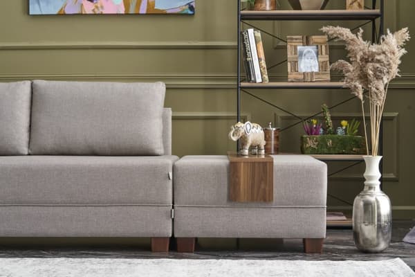 Chic Home Floora kulmavuodesohva 210x280 cm R, vaaleanbeige