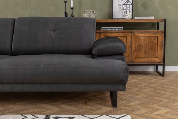 Chic Home Moona 3-istuttava vuodesohva 239 cm, antrasiitti
