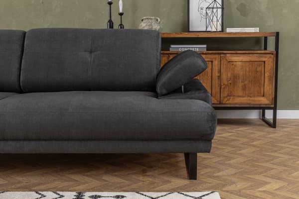 Chic Home Moona 3-istuttava vuodesohva 239 cm, antrasiitti
