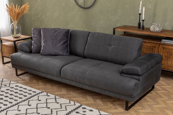 Chic Home Moona 3-istuttava vuodesohva 239 cm, antrasiitti