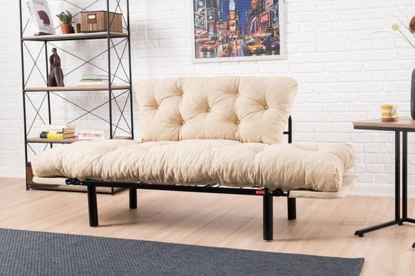 Chic Home Nikka 2-istuttava vuodesohva 155 cm, beige