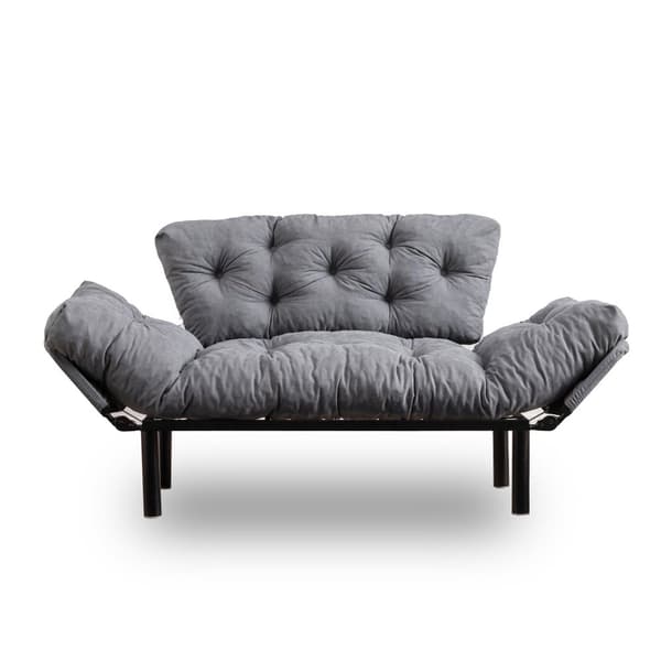 Chic Home Nikka 2-istuttava vuodesohva 155 cm, harmaa