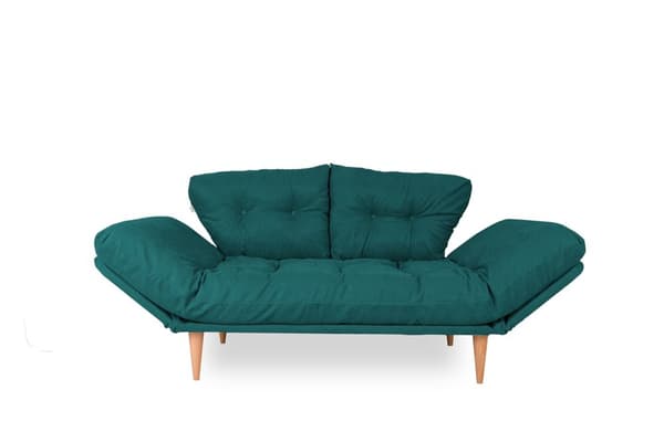Chic Home Ninni 3-istuttava vuodesohva 120 cm, petrooli