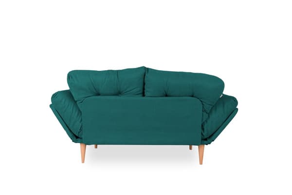 Chic Home Ninni 3-istuttava vuodesohva 120 cm, petrooli