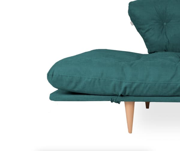 Chic Home Ninni 3-istuttava vuodesohva 120 cm, petrooli