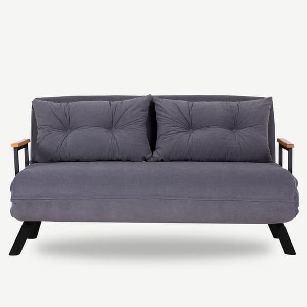 Chic Home Saima 2-istuttava vuodesohva 133 cm, harmaa
