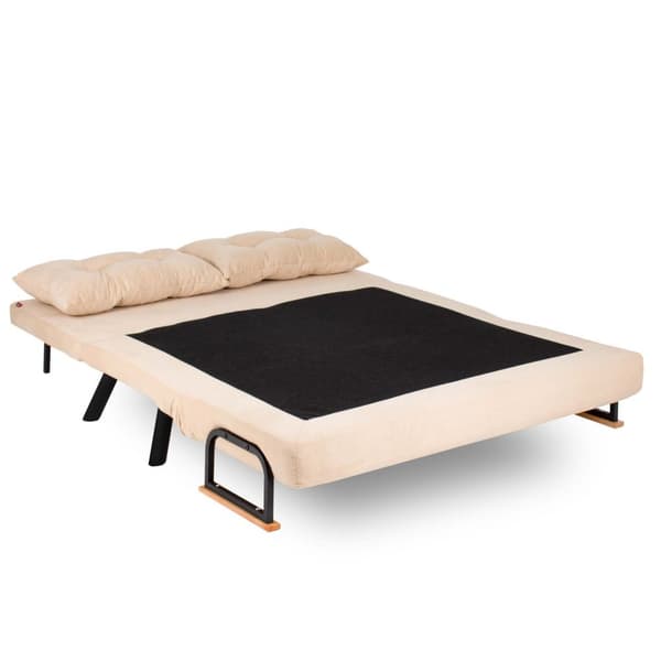 Chic Home Saima 2-istuttava vuodesohva 133 cm, vaaleanbeige