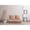 Pikkukuva 1 / 9: Chic Home Taina 2-istuttava vuodesohva 120 cm, beige