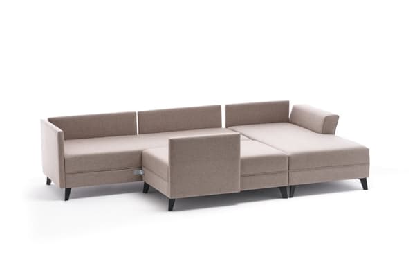 Chic Home Väinö kulmavuodesohva 2 divaanilla 300x202xK78 cm, beige
