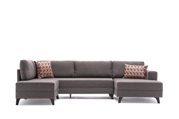 Chic Home Väinö kulmavuodesohva 2 divaanilla 300x202xk78 cm, taupe