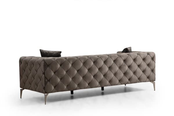 Chic Home Aino 3-istuttava sohva 237 cm, antrasiitti