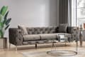 Pikkukuva 1 / 8: Chic Home Aino 3-istuttava sohva 237 cm, antrasiitti