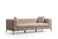 Pikkukuva 6 / 8: Chic Home Aino 3-istuttava sohva 237 cm, beige