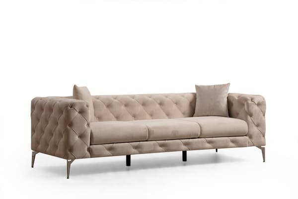 Chic Home Aino 3-istuttava sohva 237 cm, beige