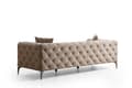 Pikkukuva 7 / 8: Chic Home Aino 3-istuttava sohva 237 cm, beige