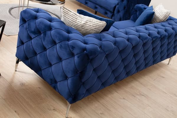 Chic Home Aino 3-istuttava sohva 237 cm, sininen