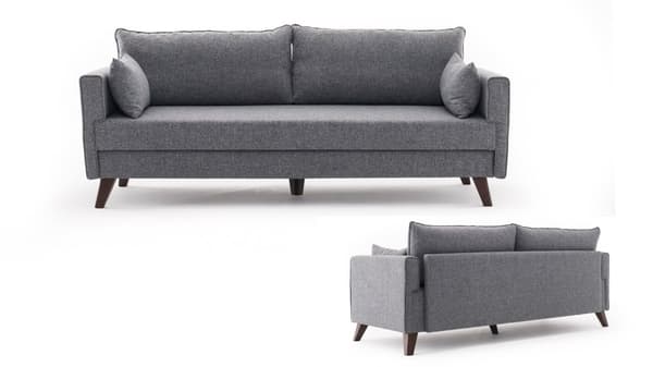 Chic Home Bea 3-istuttava sohva 208 cm, harmaa
