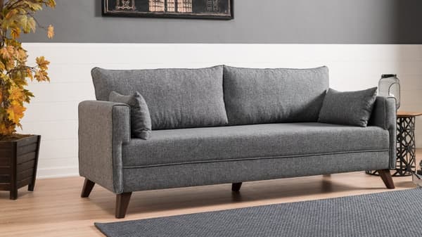 Chic Home Bea 3-istuttava sohva 208 cm, harmaa