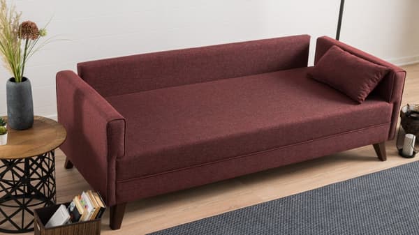 Chic Home Bea 3-istuttava sohva 208 cm, punainen