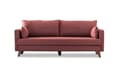 Pikkukuva 8 / 9: Chic Home Bea 3-istuttava sohva 208 cm, punainen