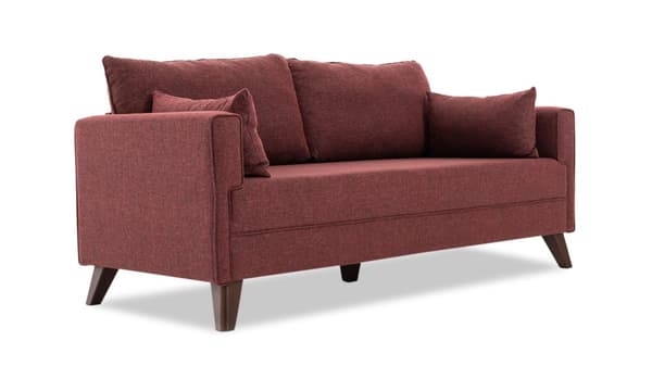 Chic Home Bea 3-istuttava sohva 208 cm, punainen