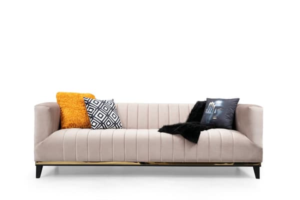 Chic Home Birgitta 3-istuttava sohva 222 cm, beige