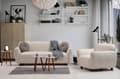 Pikkukuva 3 / 7: Chic Home Edna 3-istuttava sohva 222 cm, beige