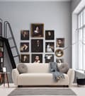 Pikkukuva 1 / 7: Chic Home Edna 3-istuttava sohva 222 cm, beige
