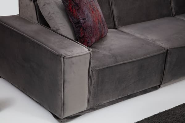 Chic Home Lea 3-istuttava sohva 300 cm, harmaa