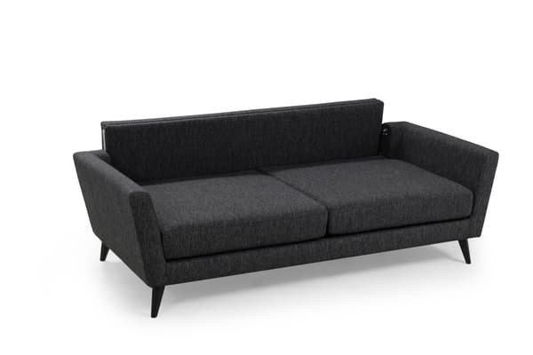 Chic Home Maaninka 3-istuttava sohva 215 cm, tummanharmaa
