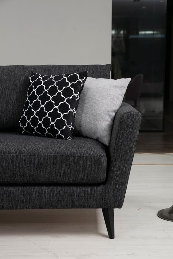 Chic Home Maaninka 3-istuttava sohva 215 cm, tummanharmaa