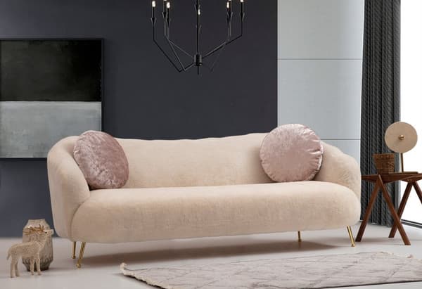 Chic Home Niila 3-istuttava sohva 215x90 cm, beige
