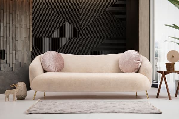 Chic Home Niila 3-istuttava sohva 215x90 cm, beige