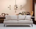 Pikkukuva 1 / 8: Chic Home Pauliina 3-istuttava sohva 205 cm, beige