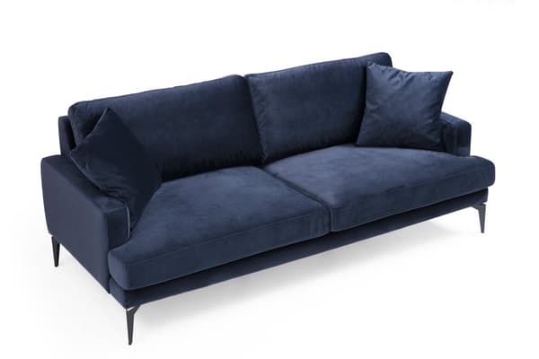 Chic Home Pauliina 3-istuttava sohva 205 cm, tummansininen