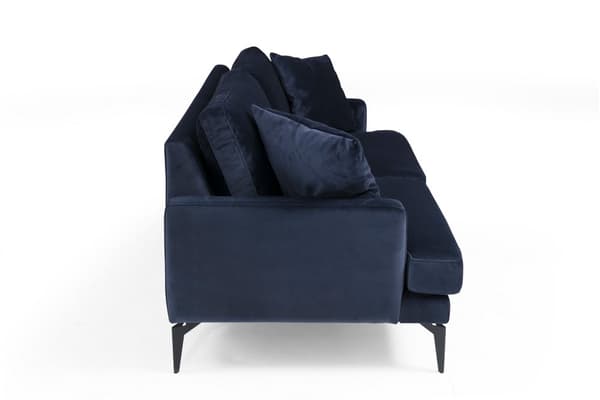 Chic Home Pauliina 3-istuttava sohva 205 cm, tummansininen