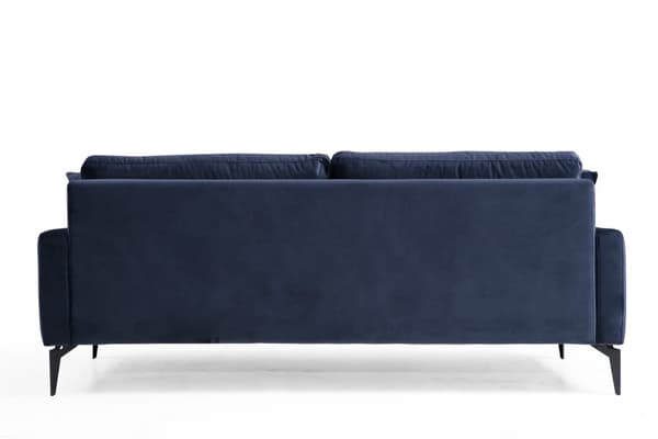 Chic Home Pauliina 3-istuttava sohva 205 cm, tummansininen