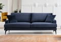 Pikkukuva 1 / 9: Chic Home Pauliina 3-istuttava sohva 205 cm, tummansininen