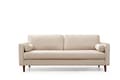 Pikkukuva 5 / 9: Chic Home Rebekka 3-istuttava sohva 215 cm, beige