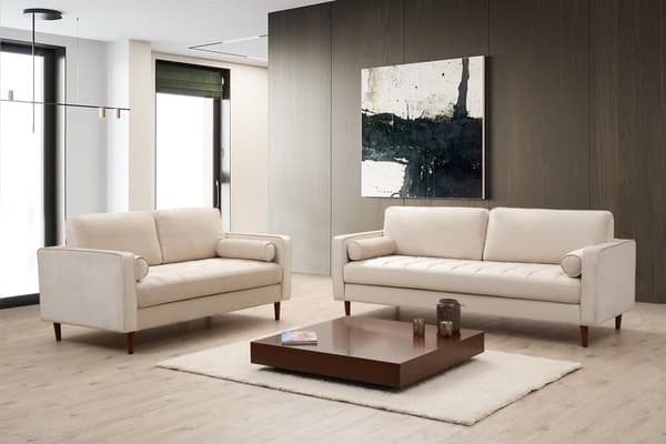 Chic Home Rebekka 3-istuttava sohva 215 cm, beige