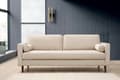 Pikkukuva 1 / 9: Chic Home Rebekka 3-istuttava sohva 215 cm, beige