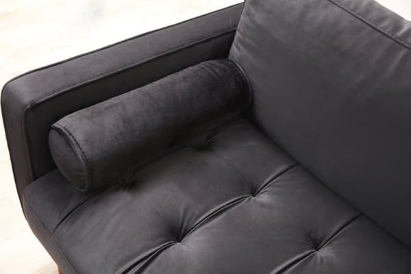 Chic Home Rebekka 3-istuttava sohva 215 cm, musta