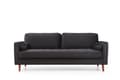 Pikkukuva 4 / 9: Chic Home Rebekka 3-istuttava sohva 215 cm, musta