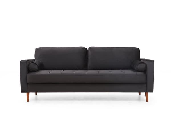 Chic Home Rebekka 3-istuttava sohva 215 cm, musta